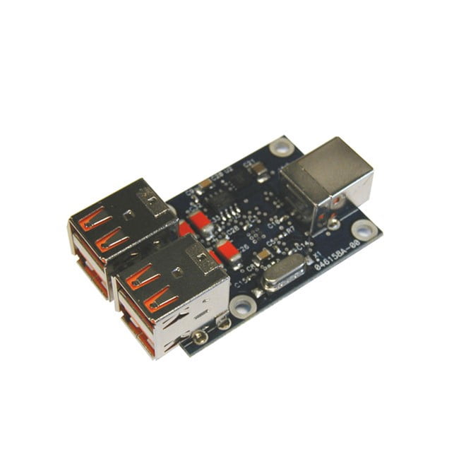 Advantech ULI-414LIB - Industrial USB 2.0 Hub, 4-Ports, Open Board, High Retention Connectors (BB-USBHUB4OEM)