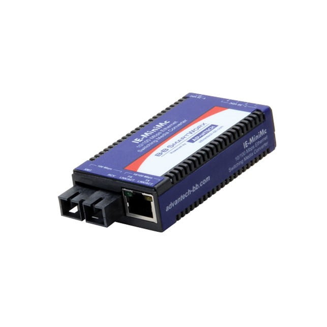 Advantech Mini Media Converter, 1000Mbps, Single mode 1310nm, 10km, SC, AC adapter (IMC-371-SM-PS)