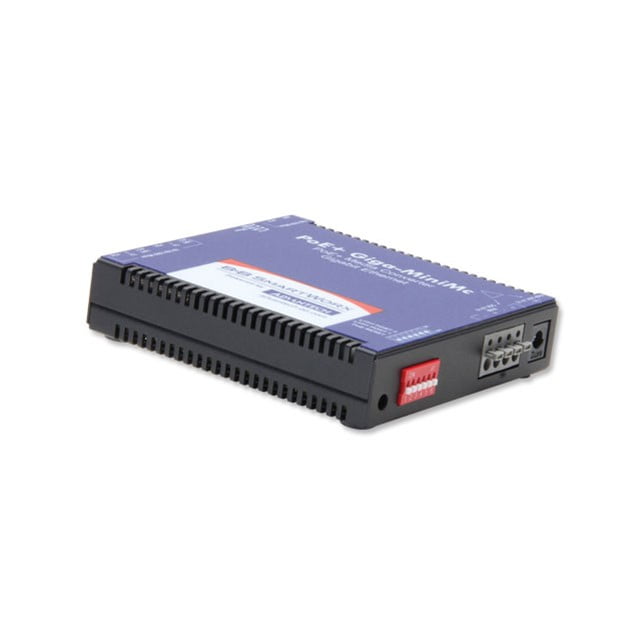 Advantech IMC-390-SFP-PS Mini PoE+ Media Converter, 1000Mbps, SFP, AC adapter w/o power cord