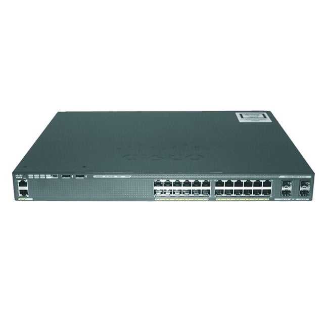 Cisco Catalyst 2960-X 24 GigE PoE 370W, 4 x 1G SFP, LAN Base (WS-C2960X-24PS-L)
