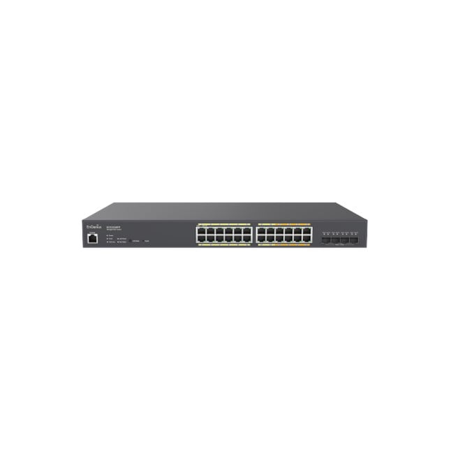 Cloud Managed 410W PoE+ 24-Port Network Switch (ECS2528FP)