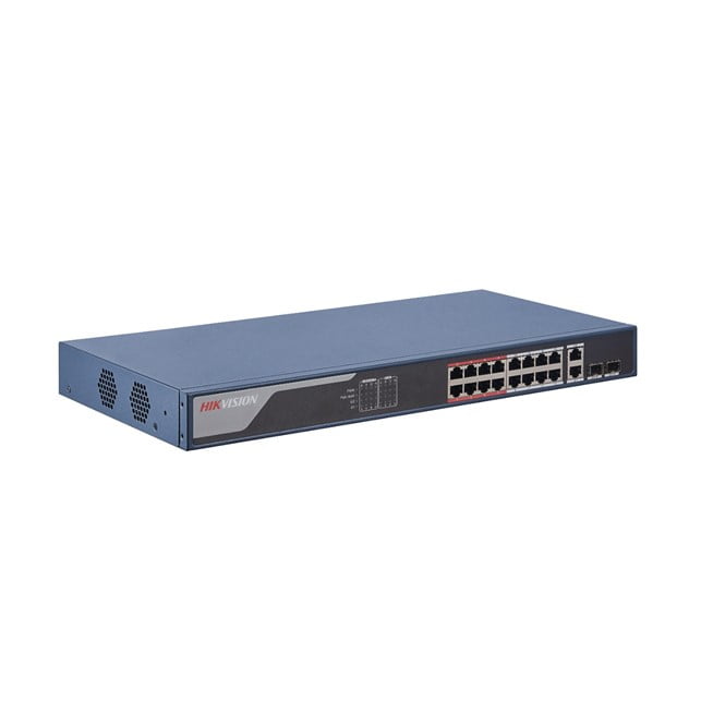 HikVision 16 Port Fast Ethernet Smart POE Switch (DS-3E1318P-EI)