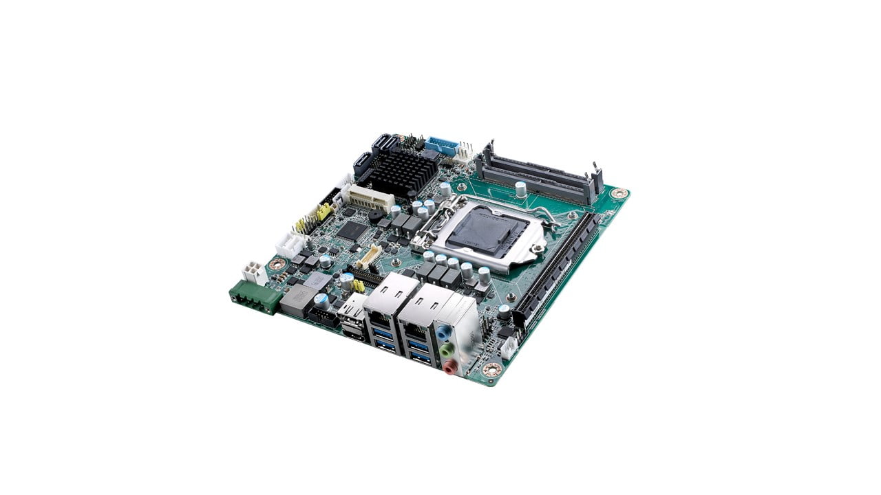 Advantech Intel® Core™ i7/i5/i3 LGA 1151 Mini-ITX LGA1151 DP/HDMI/PCIe/1GbE/2COM/Q170,RoHS (AIMB-275VG-00A2E)