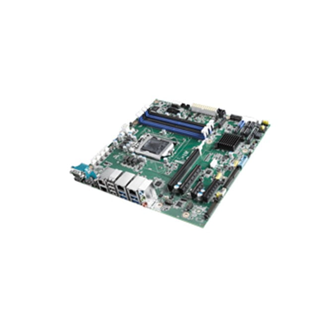 Advantech Micro ATX Motherboard Intel® Xeon® E3/ Core™ i7/i5/i3 LGA1151, 6 x COM, Quad LANs, SATA III (AIMB-586QG2-00A1E)