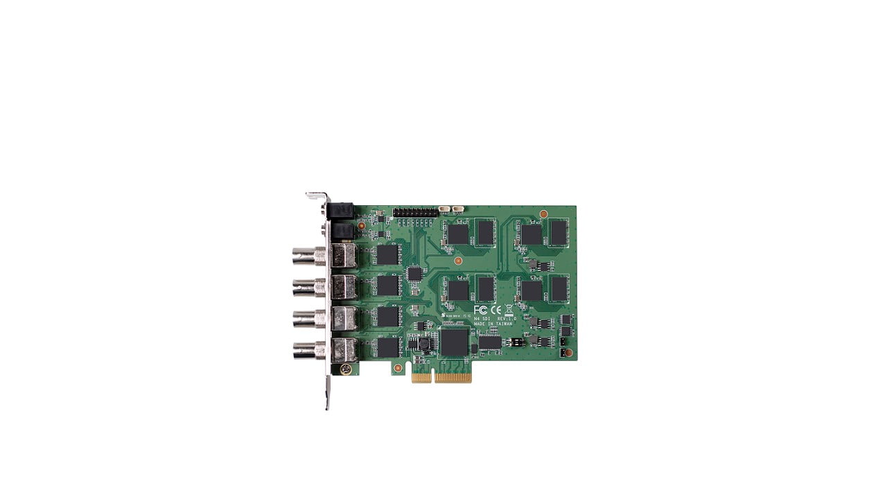 Advantech 8-Channel SD MiniPCIe SW Compression Video Capture Card with SDK (DVP-7033HE)