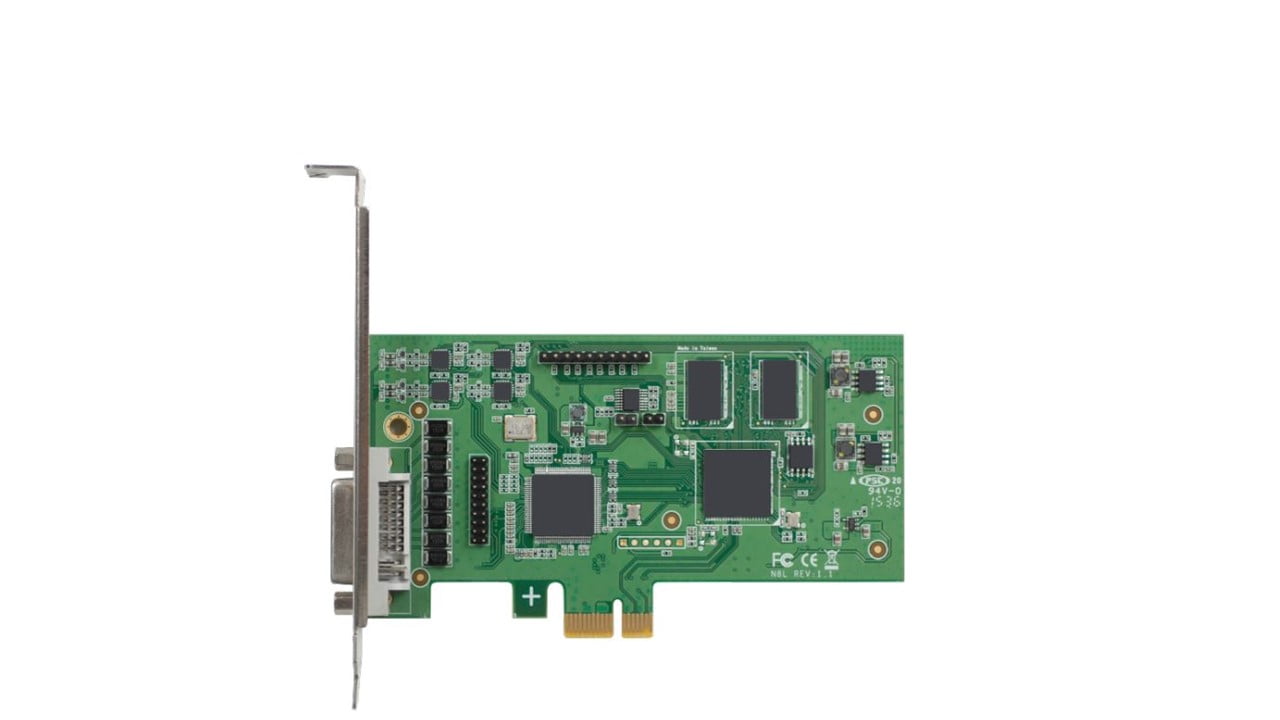 Advantech PCIeX1 8ch D1 HW capture card (DVP-7642E)