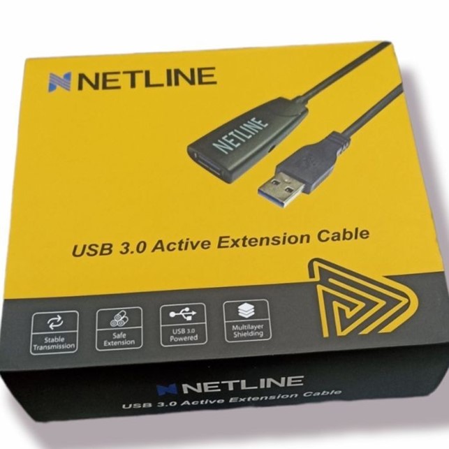 Netline kabel USB 3.0 Extension 3m