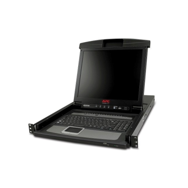 KVM Switch AP5816 APC Rack LCD Console with Integrated 16 Port Analog