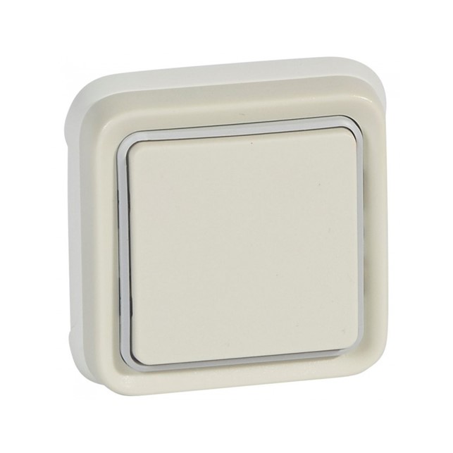 Saklar engkel Plexo White IP55