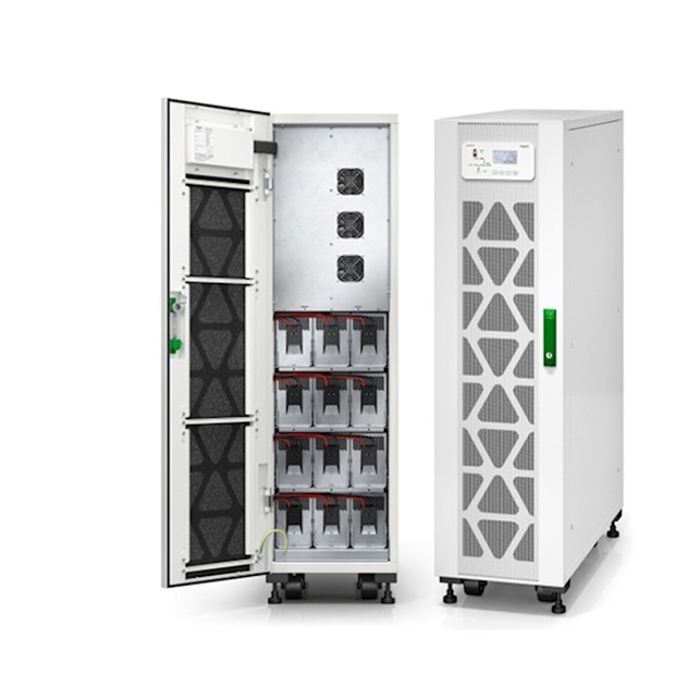 Easy UPS 3S 10 kVA 400V 3:3 UPS, 1 internal 7Ah modular battery string, expandable to 3