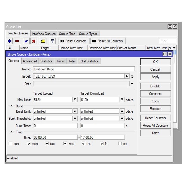 Jasa Konfigurasi Bandwidth Management Per Device