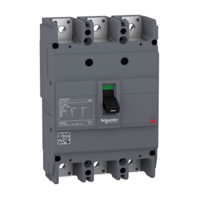 Schneider circuit breaker Easypact EZC250F - TMD - 225 A - 3 poles 3d (EZC250F3225)