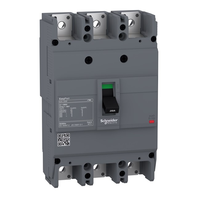 Schneider circuit breaker Easypact EZC250F - TMD - 250 A - 3 poles 3d (EZC250F3250)