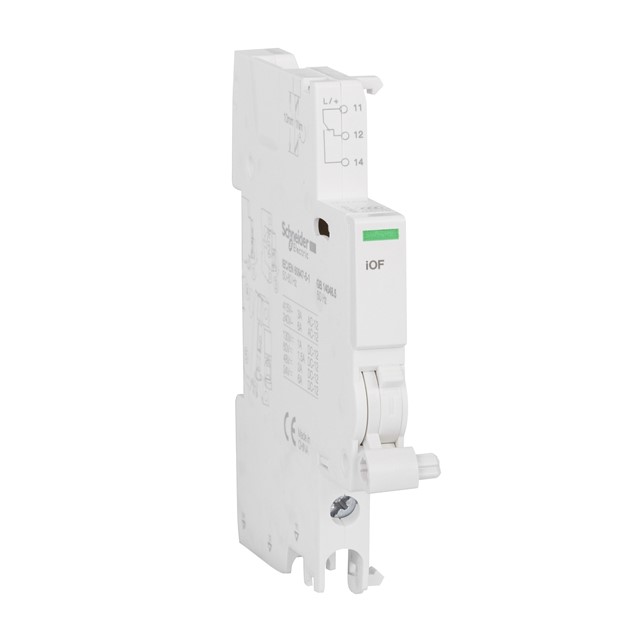 Schneider Acti 9 - Auxiliary contact iOF - 1 C/O - AC/DC (A9A26924)