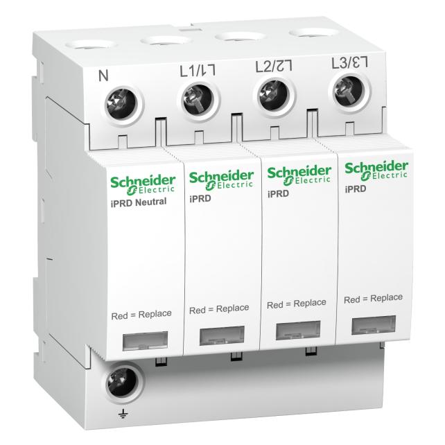 Scheinder iPRD20r modular surge arrester - 3P + N - 350V - with remote transfert (A9L20601)