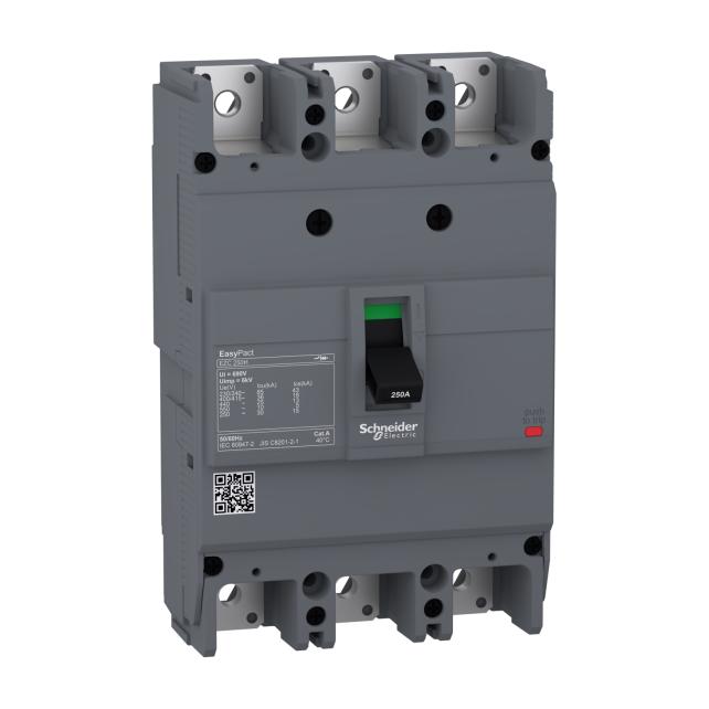 Schneider circuit breaker Easypact EZC250H - TMD - 160 A - 3 poles 3d (EZC250H3160)