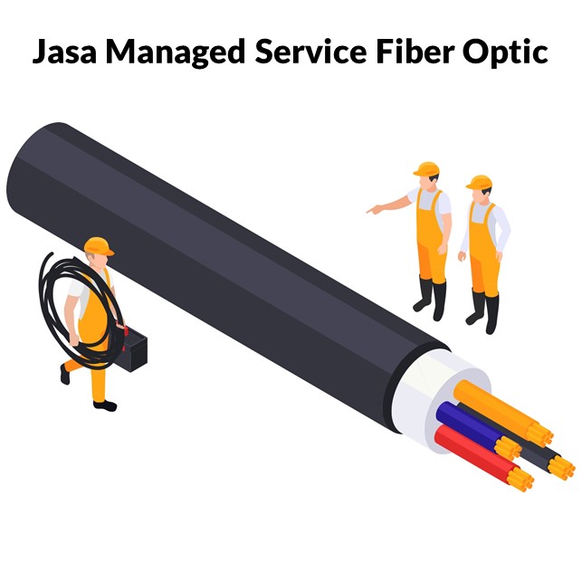 Perawatan Berkala Kunjungan Setiap Bulan Fiber Optic Aerial Cable Kabel Layang Kabel Udara 24 Core Harga Per 1 Km Per Bulan [ Termasuk Material Support] Area Jawa Tengah