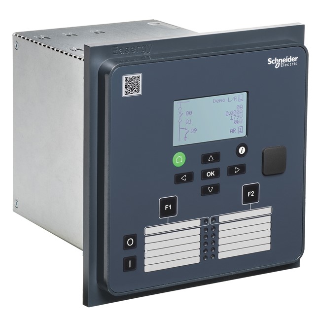 Schneider Easergy P3U20, 4L, 1U, 10DI/5DO, Uaux: 48-230V, DI: 110-230V, RS-485 (REL52037)