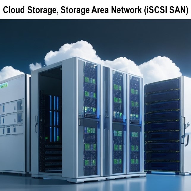 Cloud storage Storage Area Network ( iSCSI SAN ) 500 GB SSD Per Bulan