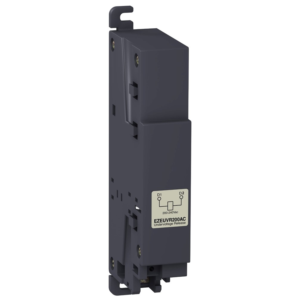 Schneider undervoltage release MN - 200..40 V AC - for EZC250, EZCV250 (EZEUVR200AC)