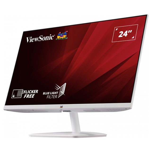 Viewsonic VA2430-H-W-6 24” Full HD Monitor with White Narrow Bezel
