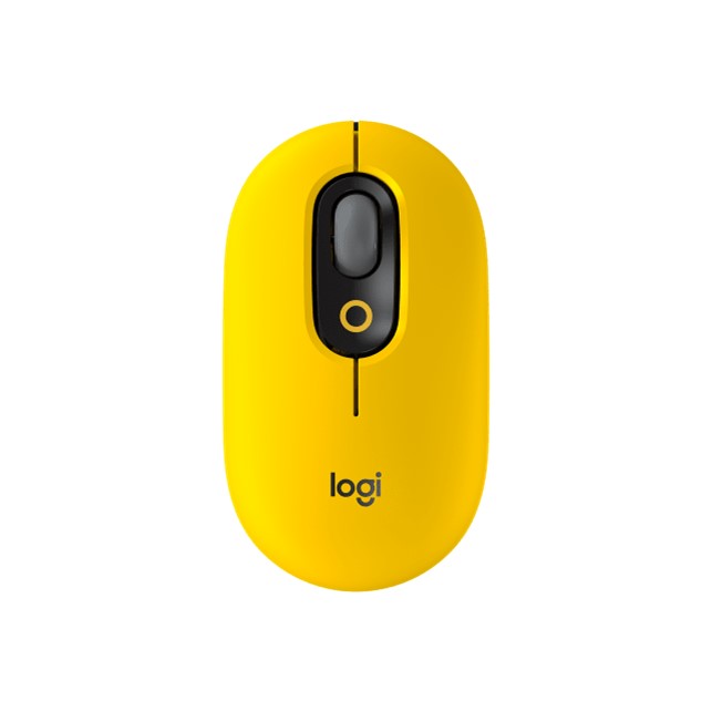 Logitech POP Mouse with Emoji - BLAST_YELLOW