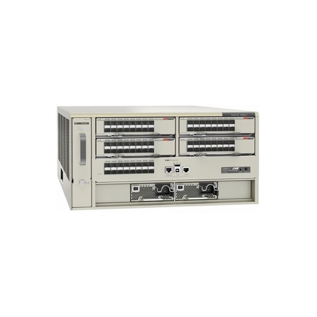 Cisco Catalyst 6800 switch chassis, 5RU, Super 2T Engine, no PS, no Fan Tray (C6880-X-LE)