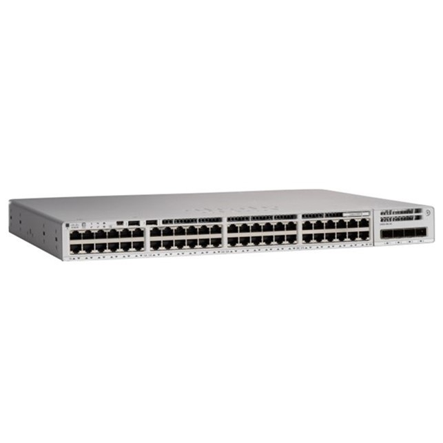 Cisco Catalyst 9200 48-port PoE+ Switch, Network Advantage (C9200-48P-A)