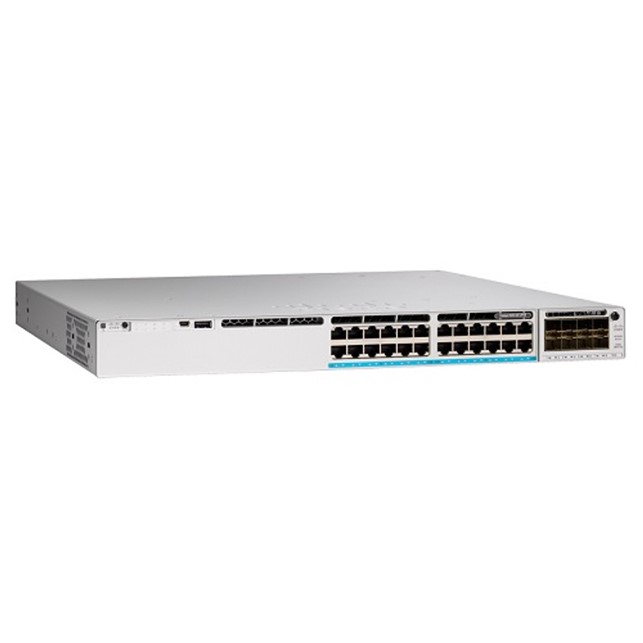 Cisco Catalyst 9300 Deep Buffer 24-port UPOE, Network Essentials (C9300-24UB-E)