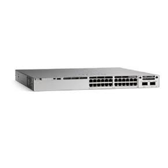 Cisco Catalyst 9300 24-port fixed uplinks PoE+, 4X10G uplinks, Network Essentials (C9300L-24P-4X-E)