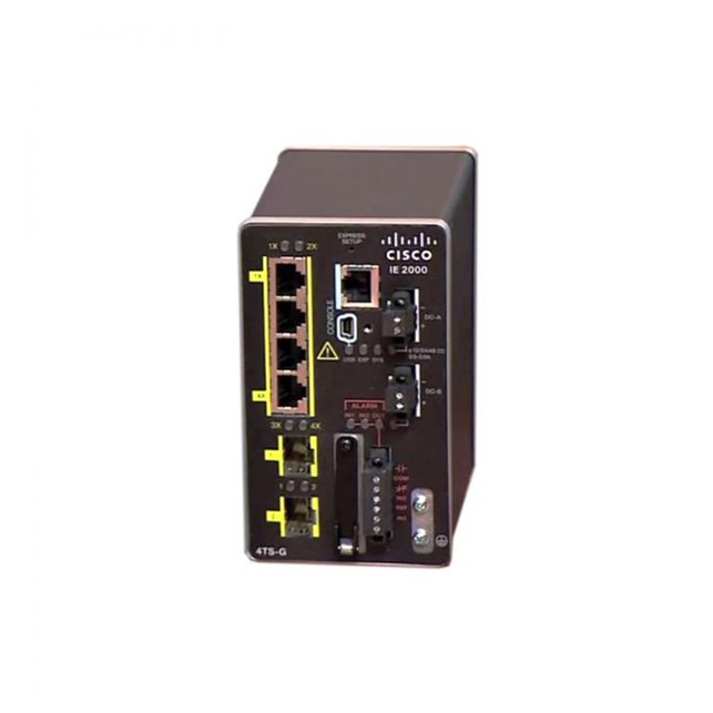 Cisco IE 4 10/100,2 SFP Gig port, Base (IE-2000-4TS-G-B)