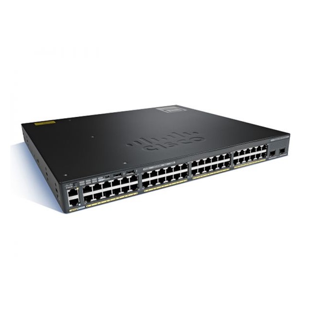Cisco Switch Catalyst 2960-X 48 GigE, 2 x 1G SFP, LAN Lite (WS-C2960X-48TS-LL)