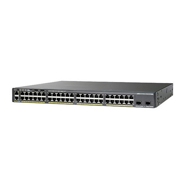 Cisco Switch Cisco Catalyst 2960-XR 48 GigE, 4 x 1G SFP, PoE 740W, IP Lite (WS-C2960XR-48FPS-I)