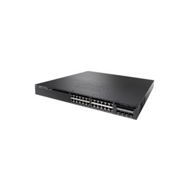Cisco Catalyst 3650 24 Port PoE 4x1G Uplink LAN Base (WS-C3650-24PS-L)
