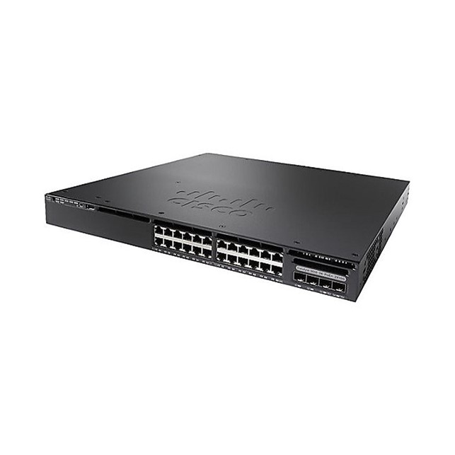 Cisco Catalyst 3650 24 Port Data 4x1G Uplink LAN Base (WS-C3650-24TS-L)