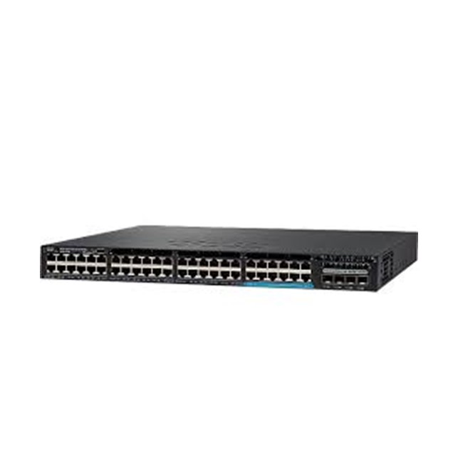 Cisco Catalyst 3650 48 Port Full PoE 2x10G Uplink IP Base (WS-C3650-48FD-S)