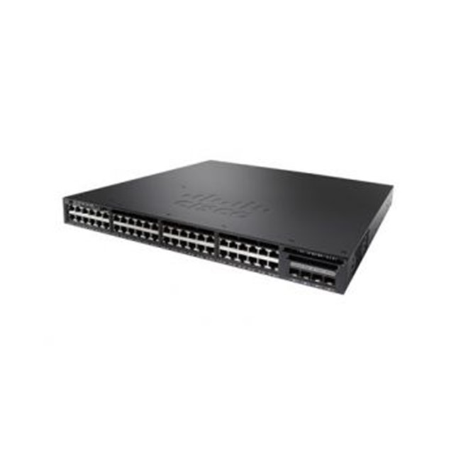 Cisco Catalyst 3650 48*10/100/1000 Ethernet POE+ Ports - 2x10G Uplinks (WS-C3650-48PWD-S)