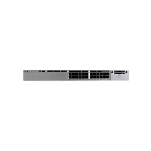 Cisco Catalyst C3850-24P Switch Layer 2- Access Layer - 24 * 10/100/1000 Ethernet POE+ ports - LAN Base - managed- stackable (WS-C3850-24P-L)
