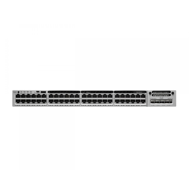 Cisco Catalyst C3850-48T Switch Layer 3 - 48 * 10/100/1000 Ethernet ports - IP service - managed- stackable (WS-C3850-48T-E)