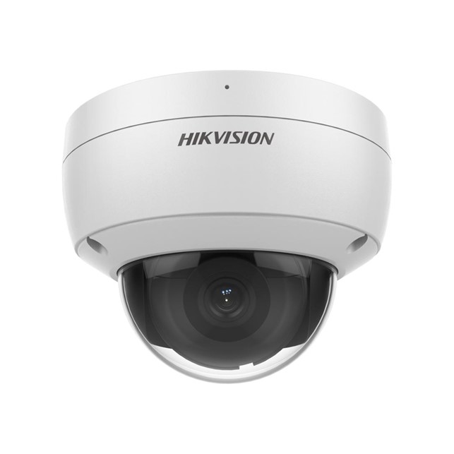 HikVision 2 MP AcuSense Built-in Mic Fixed Dome Network Camera (DS-2CD2123G2-IU)