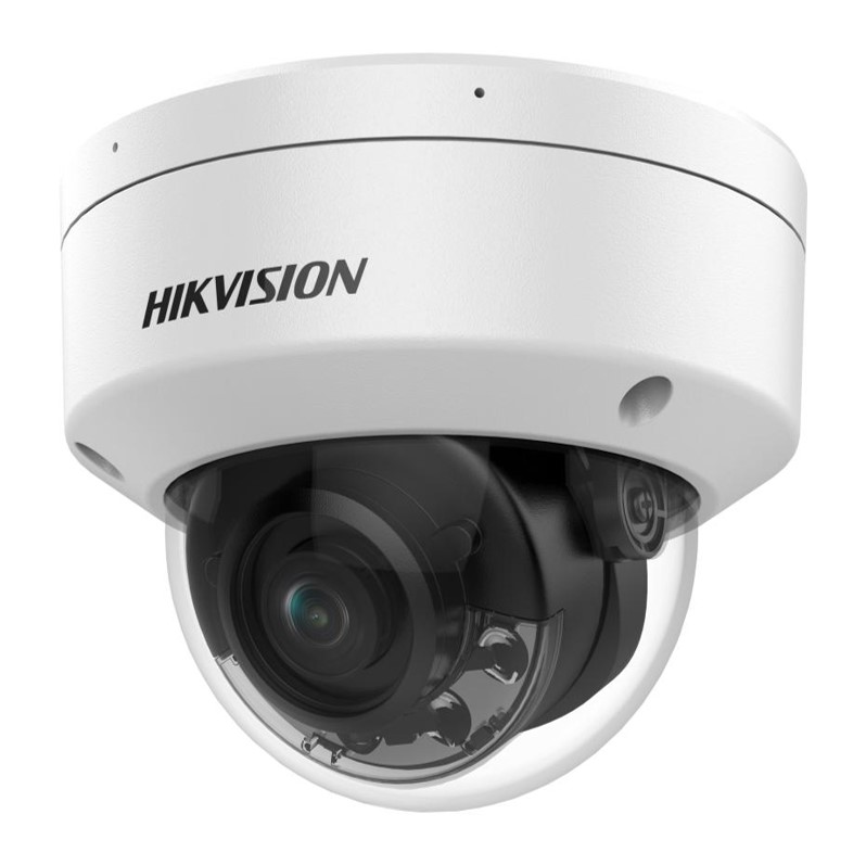 HikVision 8 MP Smart Hybrid Light with ColorVu Fixed Mini Dome Network Camera (DS-2CD2187G2H-LISU)