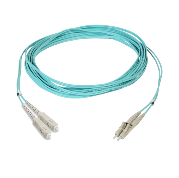 Commscope Fiber Patch cord LC-SC 1.8mm OM3 Duplex LSZH & OFNR 2M (2105031-2)