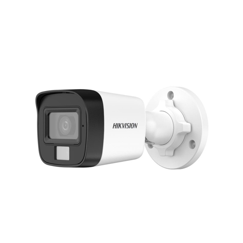 HikVision 2MP Smart Hybrid Light Audio Fixed Mini Bullet Camera (DS-2CE16D0T-LFS)
