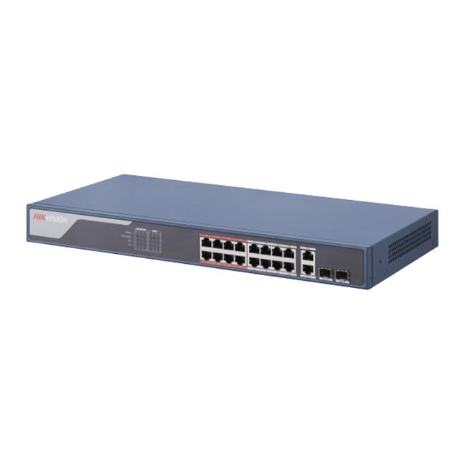 HikVision 16 Port Fast Ethernet Smart POE Switch (DS-3E1318P-SI)