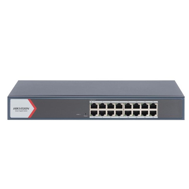 HikVision 16 Port Gigabit Smart Switch (DS-3E1516-EI)