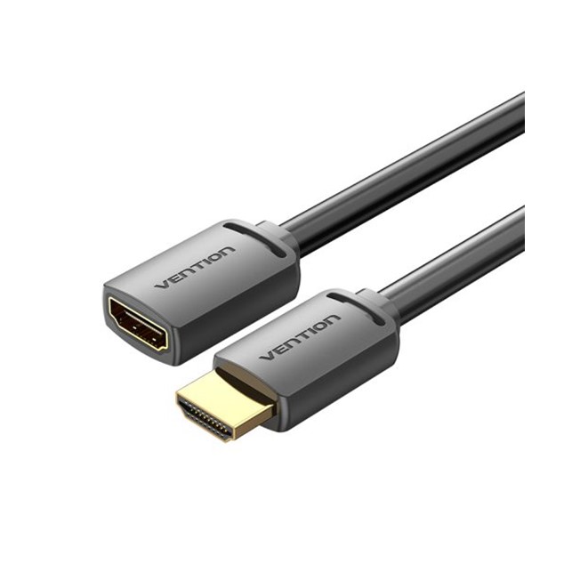 Vention HDMI-A Male to HDMI-A Female 4K HD Cable PVC Type 3M Black (AHCBI)