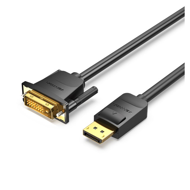 Vention DP to DVI Cable 1M Black (HAFBF)