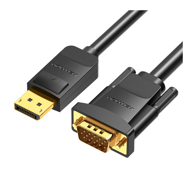 Vention DP to VGA Cable 5M Black (HBLBJ)