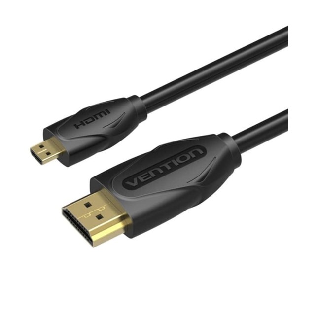 Vention Micro HDMI Cable 3M Black (VAA-D03-B300)