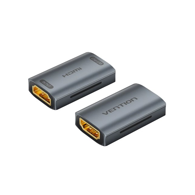 Vention HDMI Female to Female Repeater Gray Aluminum Alloy Type (AIWH0)
